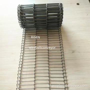 SS304 316 Sabuk Kawat Stainless Steel Mesh